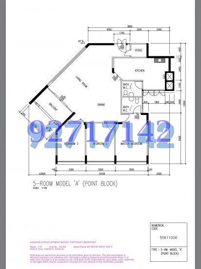 Blk 115 Bukit Batok West Avenue 6 (Bukit Batok), HDB 5 Rooms #107098802